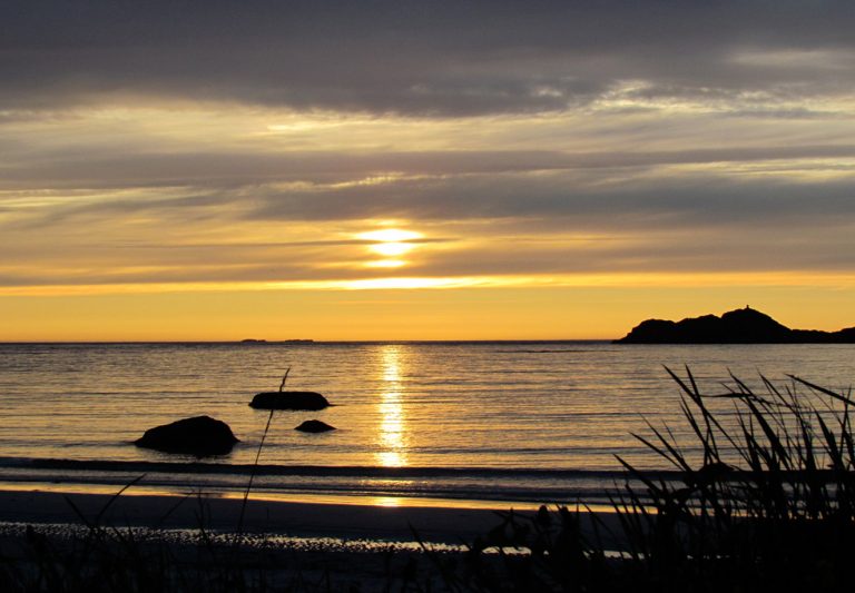 Midnight sun